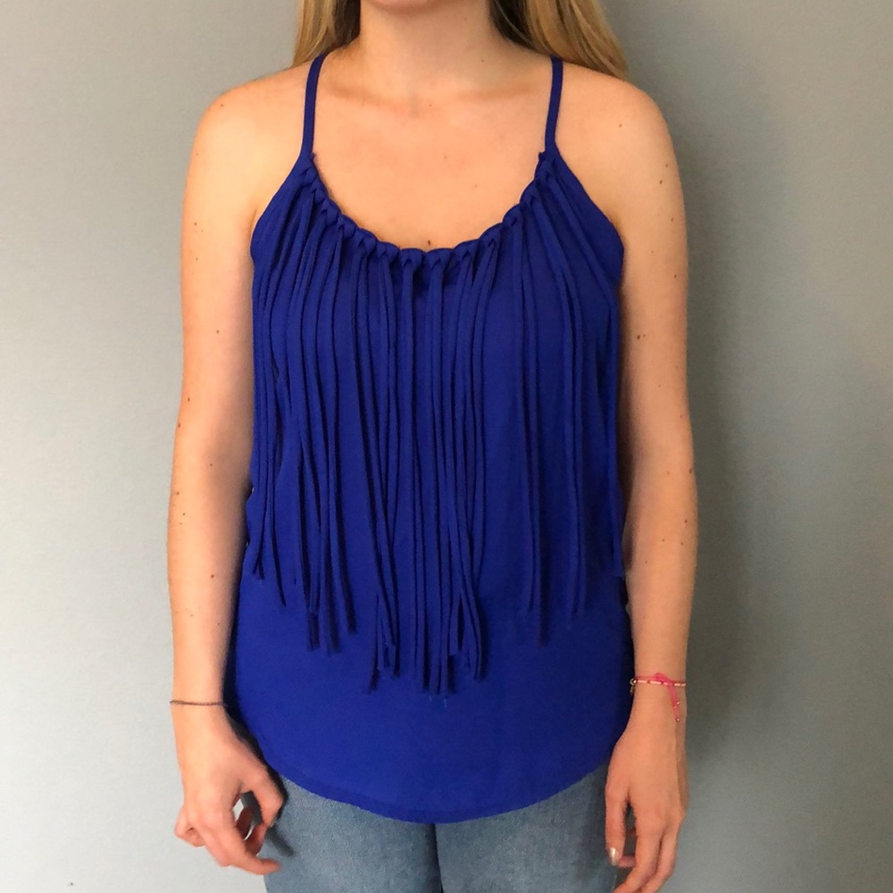 Royal blue tank top